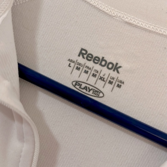 Reebok half-zip long sleeve activewear top - Picture 6 of 10
